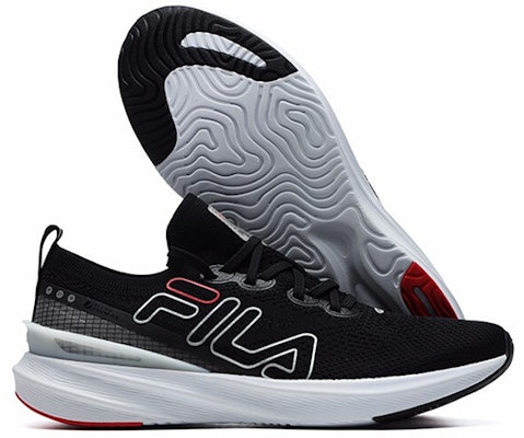 (W) FILA Kasut Lari Rendah Bernafas - Hitam A12W122202FBK Details for (W) FILA Kasut Lari Rendah Bernafas - Hitam A12W122202FBK