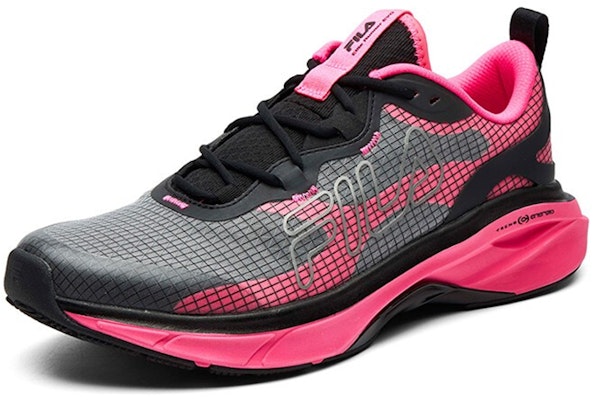 (W) FILA Kasut Rendah Atletik Hitam/Merah Jambu A12W112203FBS Order (W) FILA Kasut Rendah Atletik Hitam/Merah Jambu A12W112203FBS