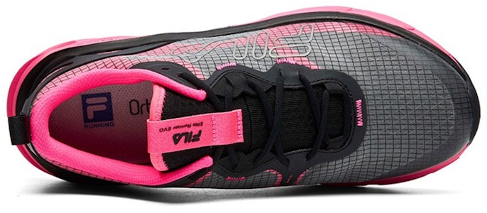 (W) FILA Atletik Low Top Hitam/Pink A12W112203FBS Shop (W) FILA Atletik Low Top Hitam/Pink A12W112203FBS