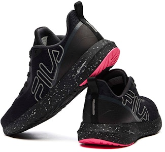 (W) FILA アスレチック ローカット 黒/銀 A12W112205FBS Shop (W) FILA アスレチック ローカット 黒/銀 A12W112205FBS