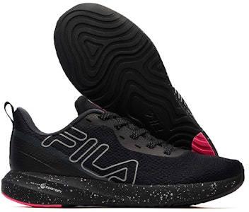 (W) FILA アスレチック ローカット 黒/銀 A12W112205FBS Purchase (W) FILA アスレチック ローカット 黒/銀 A12W112205FBS
