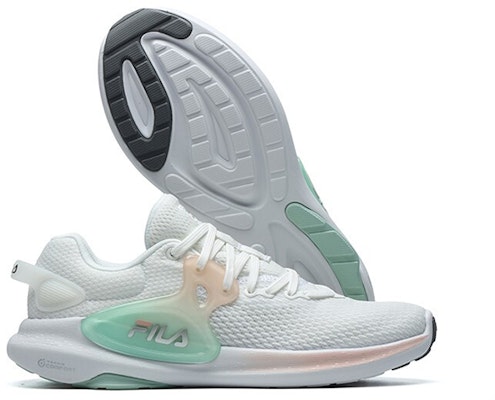 (W) Kasut Rendah FILA Athletics 'Putih Mint' A12W122105FBW Details for (W) Kasut Rendah FILA Athletics 'Putih Mint' A12W122105FBW