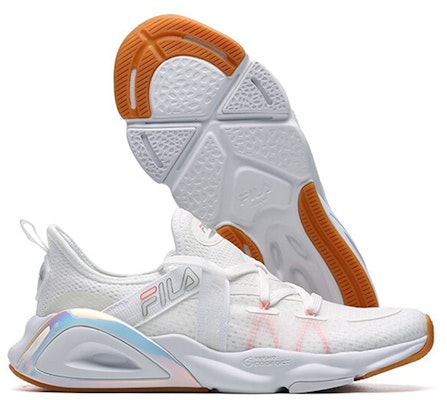(W) FILA Athletics Low-Top 'Putih' Sneakers A12W122107FBW Details for (W) FILA Athletics Low-Top 'Putih' Sneakers A12W122107FBW