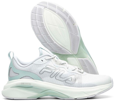 (W) 휠라 애슬레틱스 로우탑 그레이/화이트 운동화 A12W112203FBB Details for (W) 휠라 애슬레틱스 로우탑 그레이/화이트 운동화 A12W112203FBB