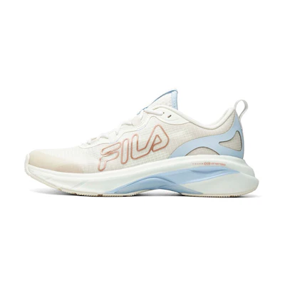 (W) FILA Athletics Low Top 'White Blue'