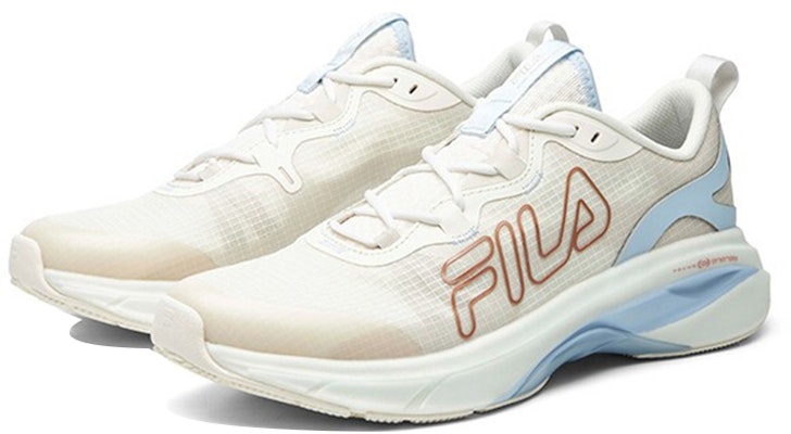 (W) FILA Atletik Low Top 'Putih Biru' A12W112203FGA Lookbook (W) FILA Atletik Low Top 'Putih Biru' A12W112203FGA