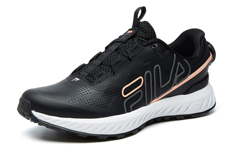 Lookbook (W) FILA Athletics Lage Sneakers Zwart/Wit A12W112204FBK