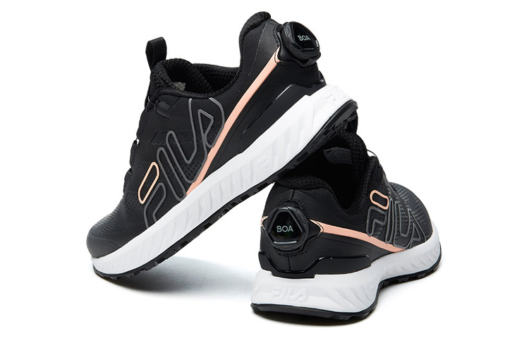 Shop (W) FILA Athletics Lage Sneakers Zwart/Wit A12W112204FBK