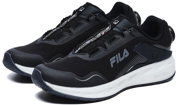 (W) FILA Atletik Lynx BOA 'Hitam Putih' A12W231210FSL Lookbook (W) FILA Atletik Lynx BOA 'Hitam Putih' A12W231210FSL