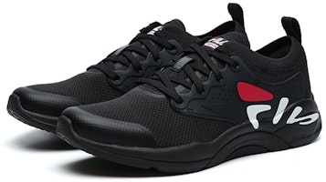 FILA斐乐 女款 Athletics Mind 4 EVO 低帮 跑步鞋 黑色 鍛鍊 Order FILA斐乐 女款 Athletics Mind 4 EVO 低帮 跑步鞋 黑色 鍛鍊