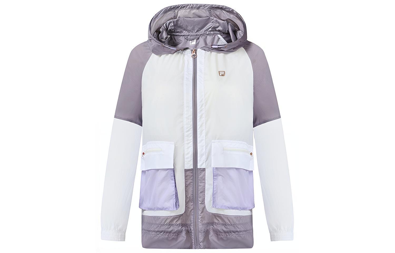 (Women) FILA Athletics Multi-Pocket Casual Utility Jacket Jade White A11W231702F-WT