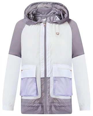 (W) FILA 运动多口袋休闲工装夹克 玉白色 A11W231702F-WT Buy (W) FILA 运动多口袋休闲工装夹克 玉白色 A11W231702F-WT