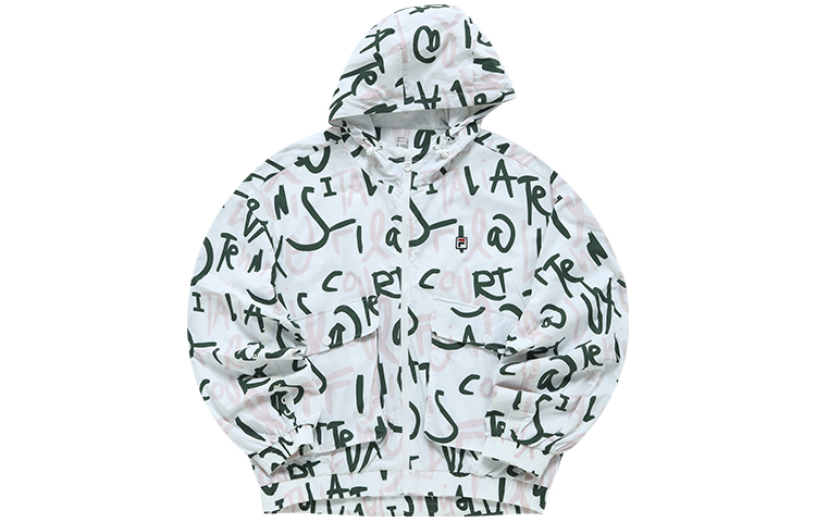 (Women) FILA Athletics Printed Hooded Jacket Casual Sportswear A11W213701F-ZA 圖 2
