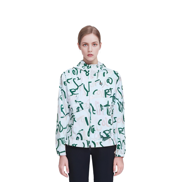 (Women) FILA Athletics Printed Hooded Jacket Casual Sportswear A11W213701F-ZA 圖 4