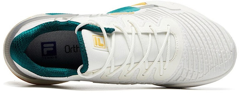 (W) FILA Atletik Low Top 'Putih Teal Biru' A12W112302FBB Shop (W) FILA Atletik Low Top 'Putih Teal Biru' A12W112302FBB