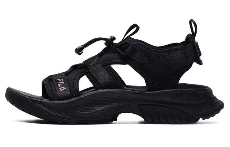(Women) FILA Athletics Sandals Black A12W122607FBK