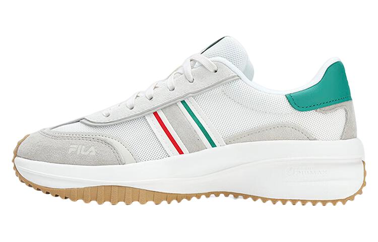 Buy (W) FILA白灰緑アスレチックスシューズ (FILA white grey green athletic shoes) F12W322103FWM