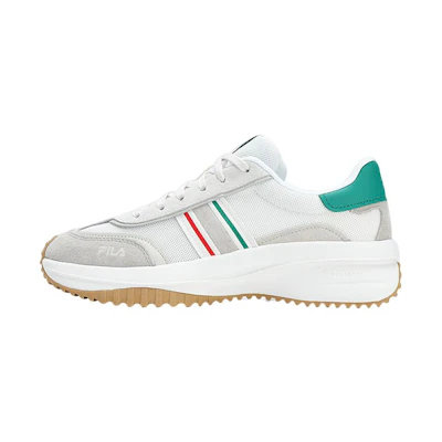 (W) FILA Athletics Shoes 'White Grey Green'