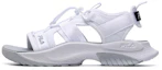 Buy (W) FILA Witte Sandalen met Klittenband Open Teen Outdoor Platte Hak Sportschoenen A12W122607FFW