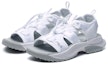 Lookbook (W) Sandal Sukan FILA Putih Tapak Rata Velcro Terbuka Toe Perempuan A12W122607FFW
