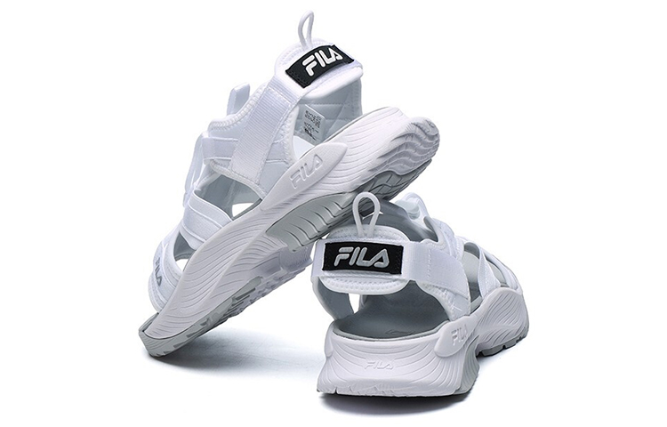 Purchase (W) FILA Witte Sandalen met Klittenband Open Teen Outdoor Platte Hak Sportschoenen A12W122607FFW
