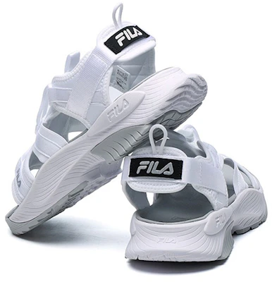 (W) FILA Witte Sandalen met Klittenband Open Teen Outdoor Platte Hak Sportschoenen A12W122607FFW Purchase (W) FILA Witte Sandalen met Klittenband Open Teen Outdoor Platte Hak Sportschoenen A12W122607FFW
