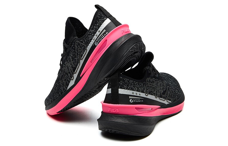 Details for (W) FILA Athletics Vola 200 Baskets Basses Noir/Rose A12W112202FBS