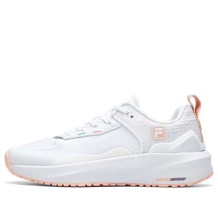 Buy 斐樂 運動 跑步鞋 女款 白灰粉