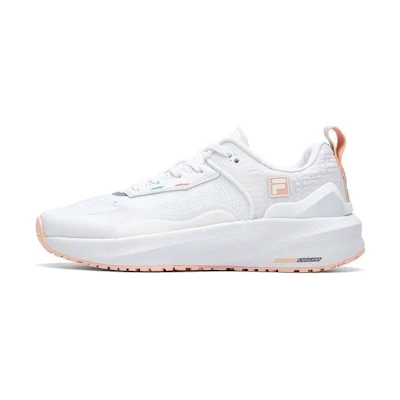 (W) FILA Athletics White/Grey/Pink