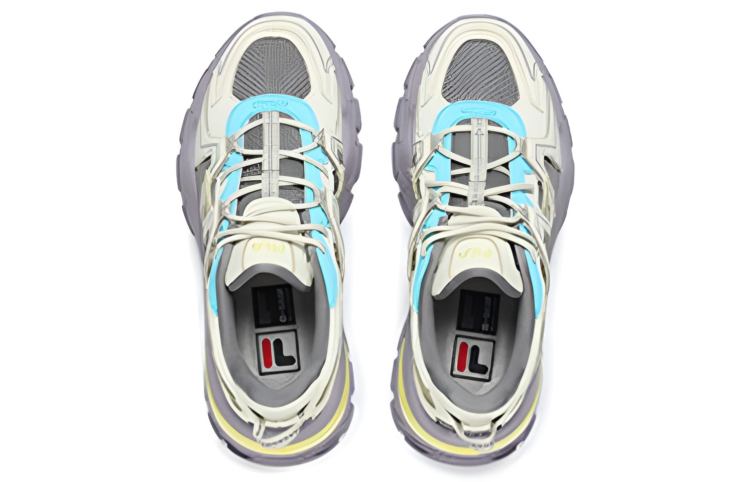 Lookbook (Women) FILA Aurora Sneakers 'White Purple' F12W231127FFF