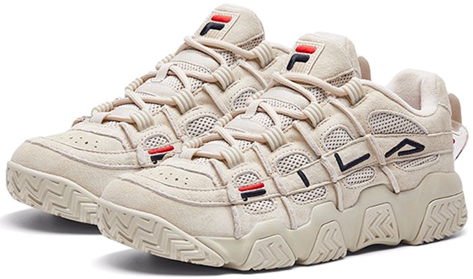 (W) FILA Barricade Beige Pria/Wanita Sneakers F12W031228FOM Order (W) FILA Barricade Beige Pria/Wanita Sneakers F12W031228FOM