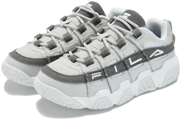 (Women) FILA Barricade Basketball Shoes 'Grey White' T12W333201FNQ Lookbook (Women) FILA Barricade Basketball Shoes 'Grey White' T12W333201FNQ
