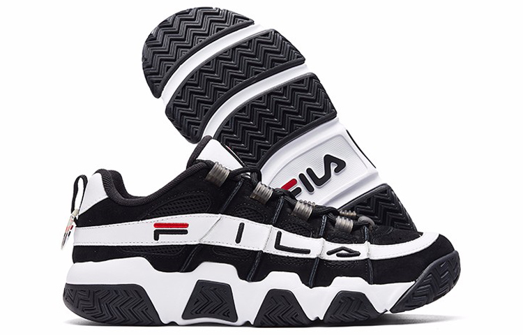 (W) FILA Barricade Black/White 圖 4