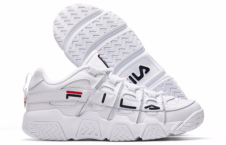 (W) FILA Barricade Classic Canvas White 圖 5