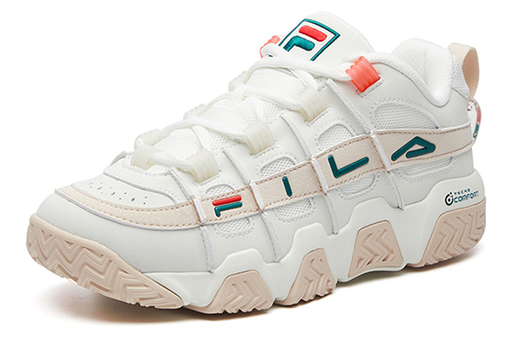 (W) FILA Barricade Low-Top White 圖 2