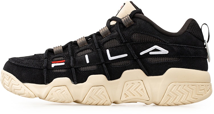 (W) FILA Barricade Low Breakout Hitam/Putih Vintage T12W031201FBK Buy (W) FILA Barricade Low Breakout Hitam/Putih Vintage T12W031201FBK