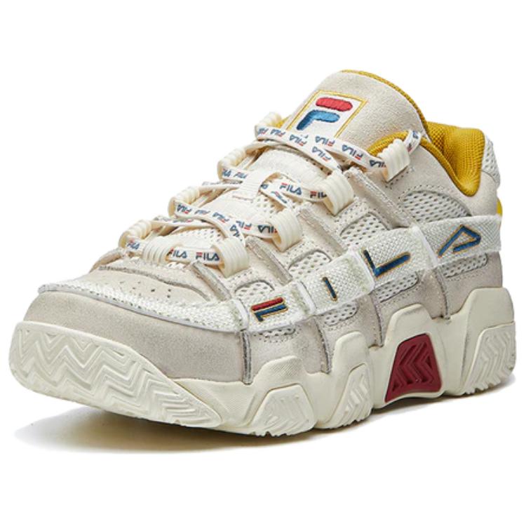 Order (W) FILA Barricade Low Retro ''Papyrus'' Sneakers F12W941206FPA