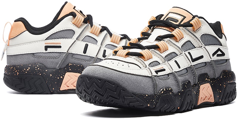 (W) FILA Barricade Retro Hitam/Putih/Abu-abu F12W031218FWG Lookbook (W) FILA Barricade Retro Hitam/Putih/Abu-abu F12W031218FWG