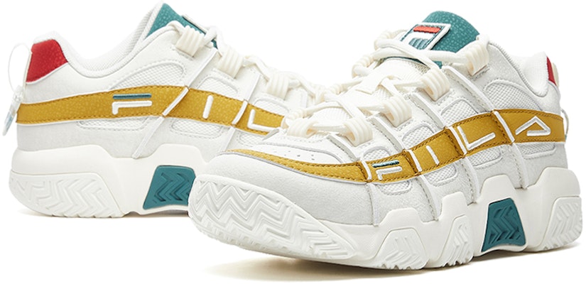 (W) FILA Barricade VNTG Blanco/Amarillo/Verde F12W031218FSH Lookbook (W) FILA Barricade VNTG Blanco/Amarillo/Verde F12W031218FSH