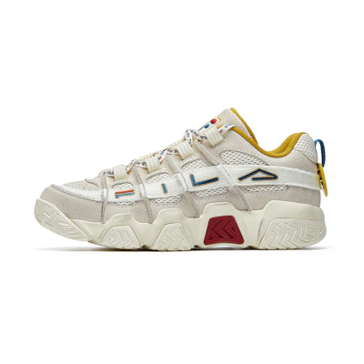 (W) FILA Barricade Retro White/Yellow