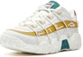 Order (Women) FILA Barricade VNTG White/Yellow/Green F12W031218FSH