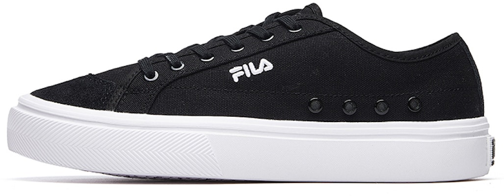 (Women) FILA Benetti Canva Shoes Black T12W024405FBK Buy (Women) FILA Benetti Canva Shoes Black T12W024405FBK