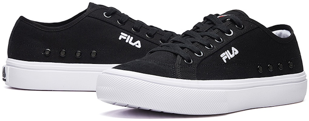 (Women) FILA Benetti Canva Shoes Black T12W024405FBK Shop (Women) FILA Benetti Canva Shoes Black T12W024405FBK
