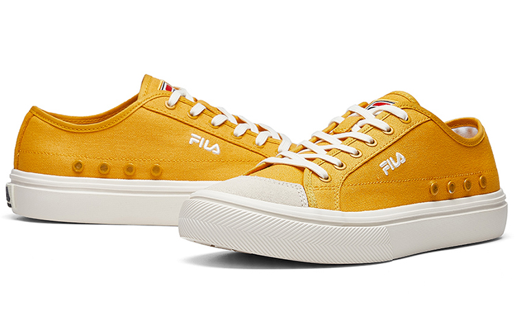 Shop (W) FILA Benetti 帆布鞋 黄色 T12W024405FGG