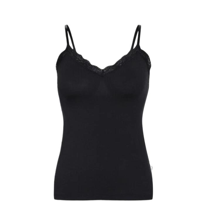 (Women) FILA Black Stylish & Comfortable Trendy Tank Top FI4CMH1124F-BLK