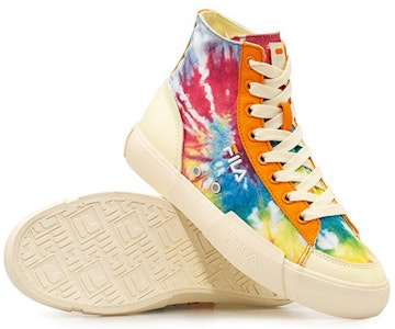 (W) Zapatillas FILA Block High High-Canvas Coloridas T12W034404FOT Shop (W) Zapatillas FILA Block High High-Canvas Coloridas T12W034404FOT