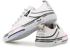Lookbook FILA FUSION斐樂潮牌 Block Reform 布羅克 低幫 板鞋 女款 白黑