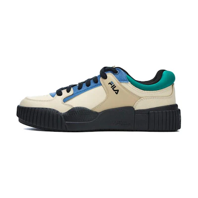 (W) FILA Blocks 'Cream Blue Green'