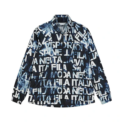 (Women) FILA Blue Logo Print Golf Jacket A11W135703F-ZA