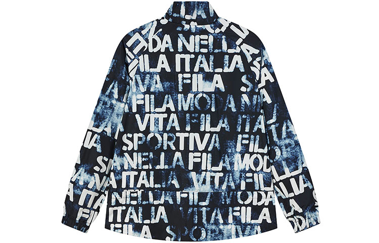 Lookbook (W) FILA 蓝色印花高尔夫外套 A11W135703F-ZA